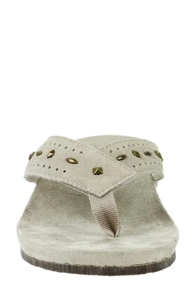 Revitalign Kena Stud Orthotic Flip Flop In Sand