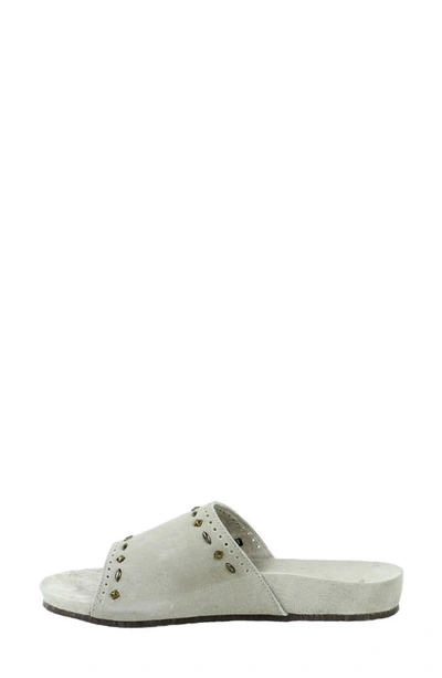 Revitalign Sofia Stud Orthotic Slide Sandal In Sand
