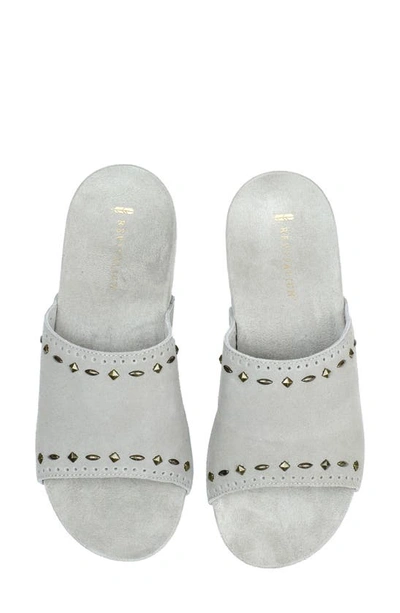 Revitalign Sofia Stud Orthotic Slide Sandal In Sand