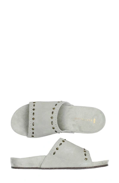 Revitalign Sofia Stud Orthotic Slide Sandal In Sand