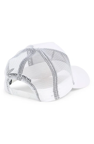 Hvman Mesh Trucket Cap In White