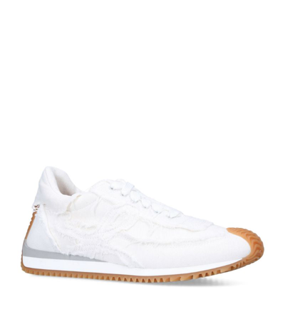 Shop Loewe Flow Runner Sneakers In White