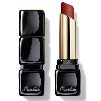 Guerlain Kisskiss Tender Matte 16 Hour Comfort Lightweight Luminous Matte Lipstick 2.8g (various Sha In 770 Desire Red