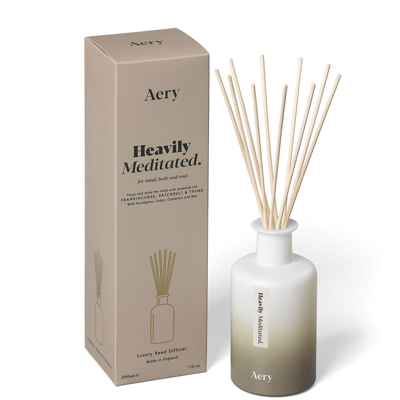 Shop Aery Aromatherapy Diffuser - Heavily Meditated In Brown