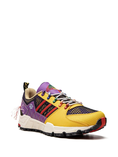 Adidas Originals X Sean Wotherspoon Eqt Support 93 Sneakers In Yellow