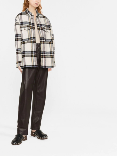 Isabel Marant Étoile Isabel Marant Etoile Padded Oversized Coat In Neutral