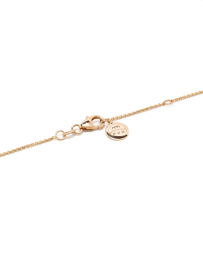 Shop Ponte Vecchio 18kt Gold Vega Diamond Charms Necklace In Rg/wg