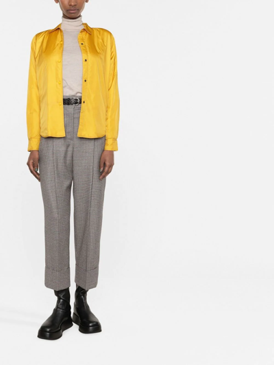 Tom Ford Ribbed-knit Roll Neck Sweater In Nude