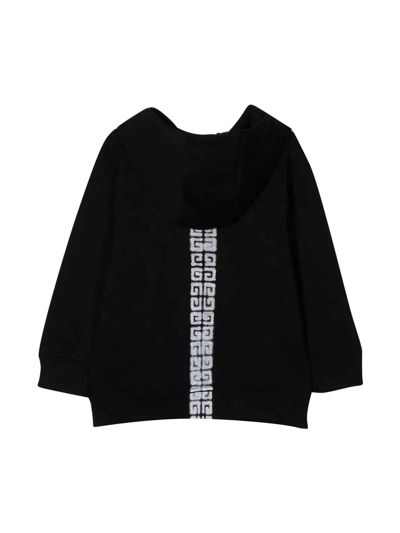 Shop Givenchy Boy Sweatshirt With 4g Print In Nero