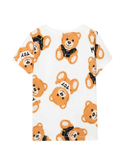 Shop Moschino Unisex Teddy T-shirt With Print