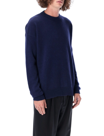 Shop Jil Sander Cashmere Sweater In Navy