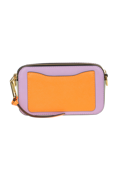 Marc Jacobs Purple & Orange 'The Colorblock Snapshot' Bag