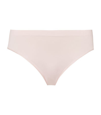 Shop Hanro Touch Feeling Midi Briefs In Pink