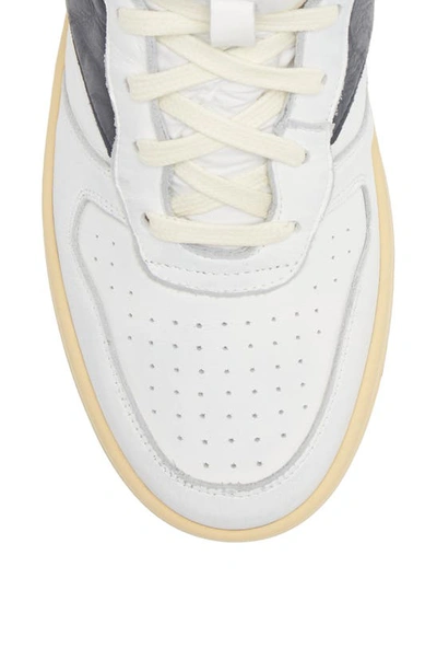 Shop Rhude Rhecess High Top Sneaker In White/ Navy