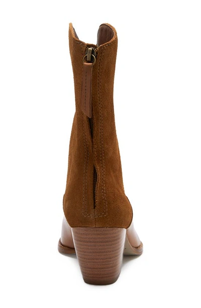 Shop Matisse Carina Western Boot In Natural