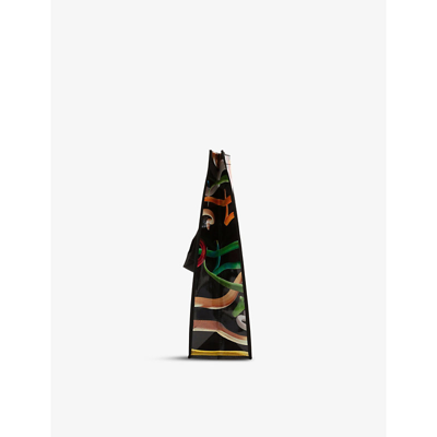 Shop Seletti Wears Toiletpaper Snakes Tiny Grocery Woven Bag