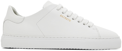 Shop Axel Arigato White Clean 90 Sneakers