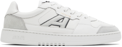 Shop Axel Arigato White A-dice Lo Sneakers
