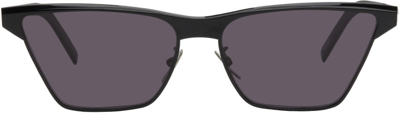 Shop Givenchy Black Gv40013u Sunglasses In Shiny Black / Smoke