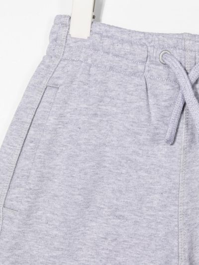 Shop Off-white Monster Arrow Jersey Shorts In Grey