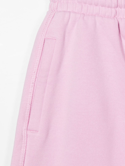 Off-white Script Logo-print Track Pants In Pink