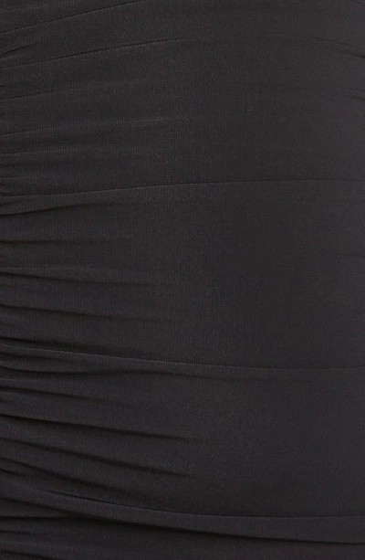 Shop Isabel Marant Jordana Cutout Long Sleeve Minidress In Black
