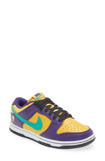 Shop Nike Dunk Low Lx 'lisa Leslie' Basketball Sneaker In Court Purple/ Clear Emerald