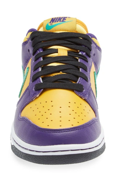 Shop Nike Dunk Low Lx 'lisa Leslie' Basketball Sneaker In Court Purple/ Clear Emerald
