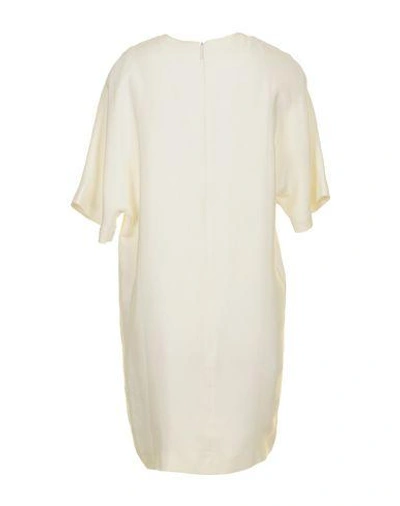 Shop Christopher Kane Short Dress In Ivory