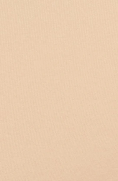 Commando Stretch Microfiber Thong In Beige