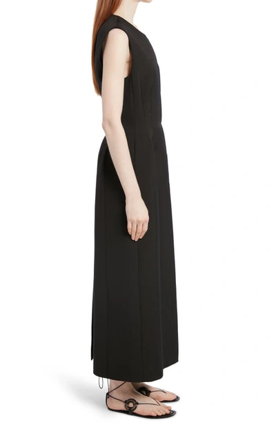 Shop The Row Effie Full Length Wool Blend Vest In Black