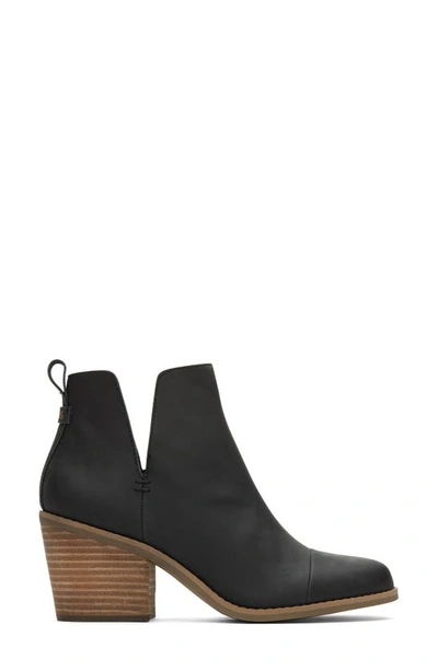 Shop Toms Everly Cutout Boot In Black