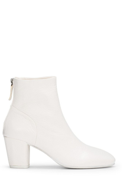Shop Marsèll Pointed Toe Ankle Boots In White