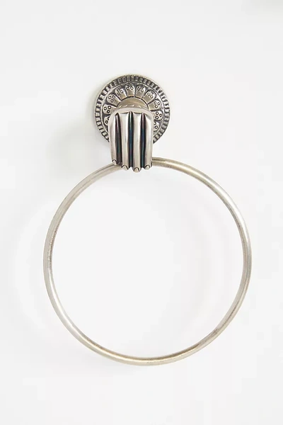 Shop Anthropologie Nellie Towel Ring In Silver