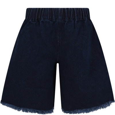 Shop Marques' Almeida Blue Short For Girl