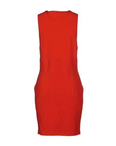 Shop Alexander Wang Short Dress In Red