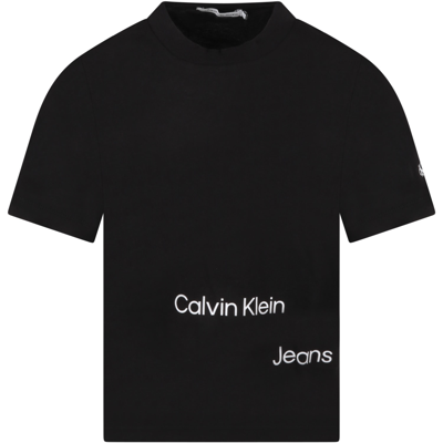 Calvin Klein T-shirt For Kids With Logo |
