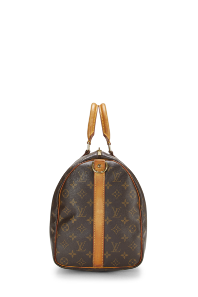 Louis Vuitton Keepall Bandouliere 45 Multicolor in Monogram Coated Canvas  And Cowhide Leather with Palladium-tone - US