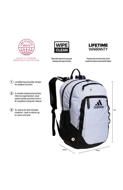 Shop Adidas Originals Excel 6 Backpack In White
