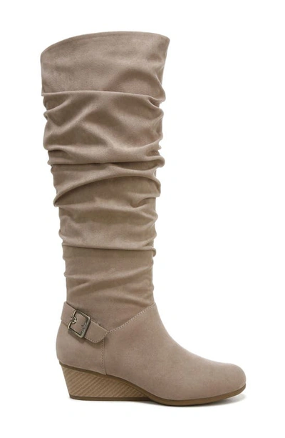 Shop Dr. Scholl's Break Free Ankle Boot In Taupe