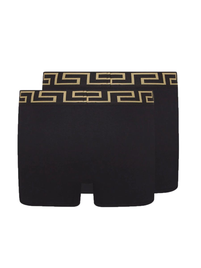 Shop Versace Men's Black Other Materials Boxer