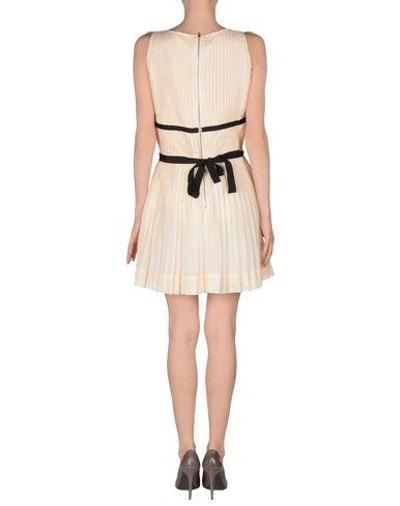 Shop Band Of Outsiders Short Dresses In Sand