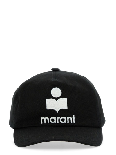 Shop Isabel Marant Men's Black Cotton Hat