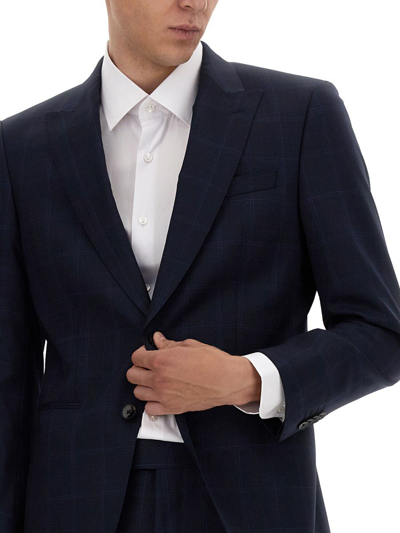 Shop Hugo Boss Men's Blue Other Materials Suit