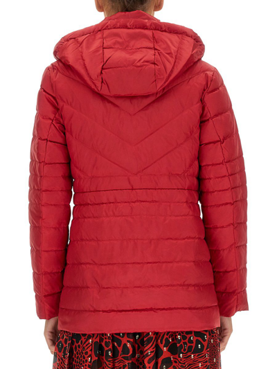 Shop Michael Kors Women's Red Other Materials Outerwear Jacket