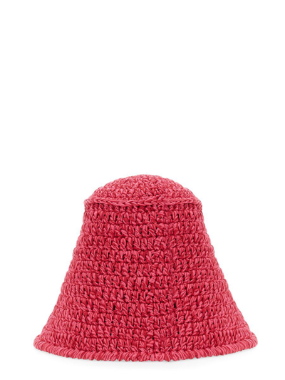 Shop Dolce E Gabbana Women's Pink Other Materials Hat