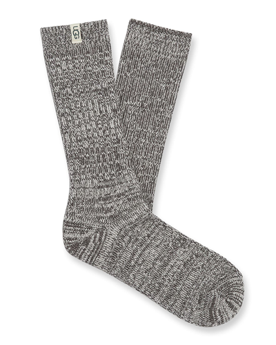 Ugg Ribbed Crew Socks In Icbl