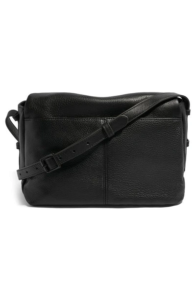 Aimee Kestenberg Free Bird Leather Shoulder Bag In Black W/ Black