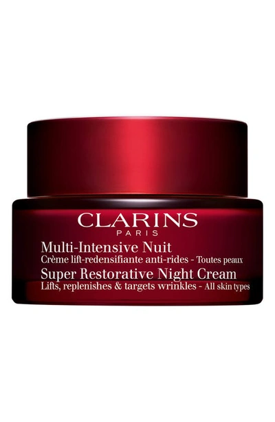 Shop Clarins Super Restorative Anti-aging Night Moisturizer