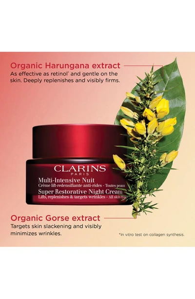 Shop Clarins Super Restorative Anti-aging Night Moisturizer